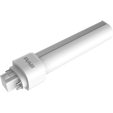 Rab LED PLC GLASS TYPE A 9W HORI 3500K 950LM G24Q PLC-9-H-835-DIR